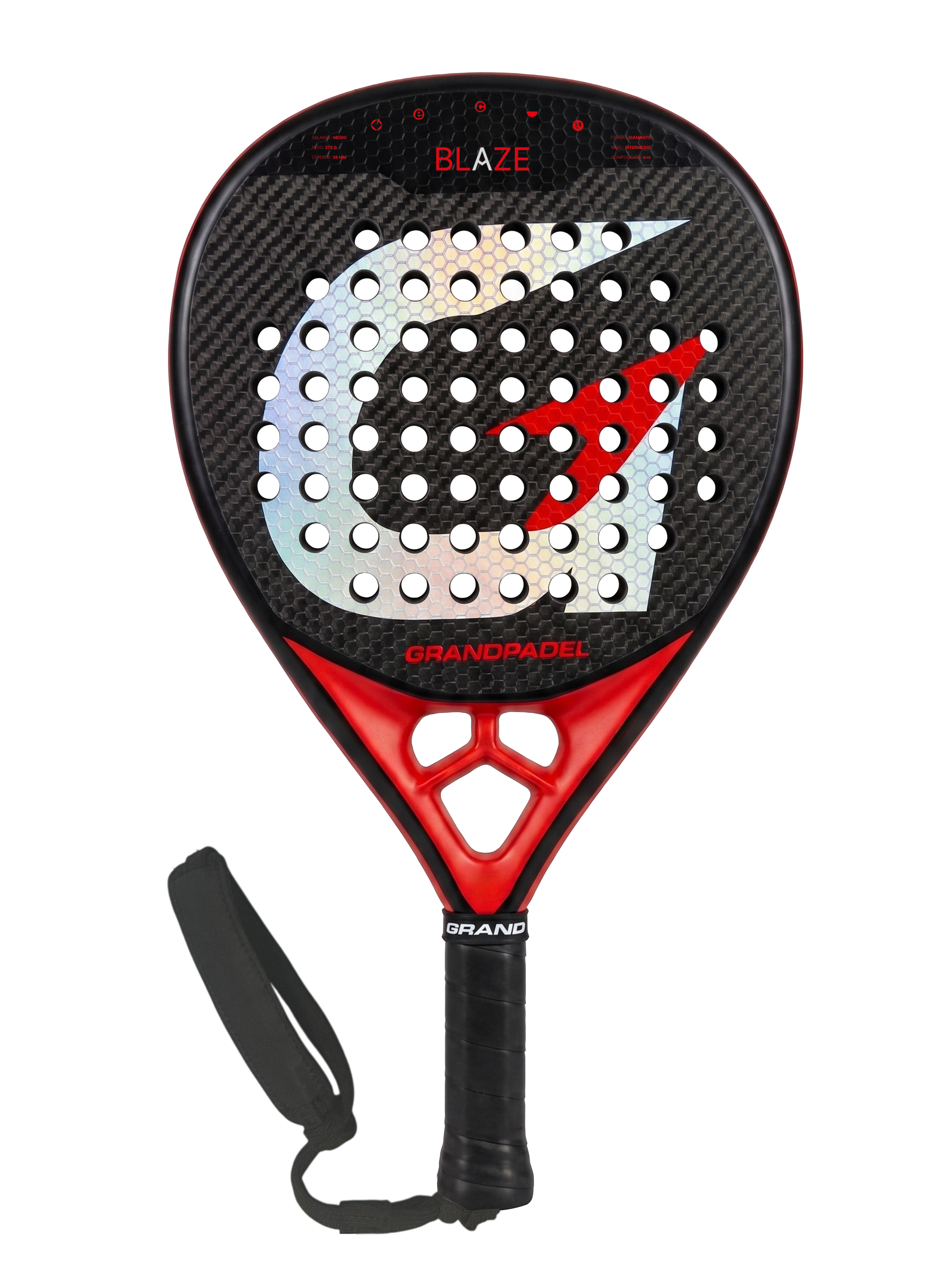 Grand Padel Blaze 3K — Paleta de control y potencia (PRECIO LANZAMIENTO SOLO 20 UNIDADES)