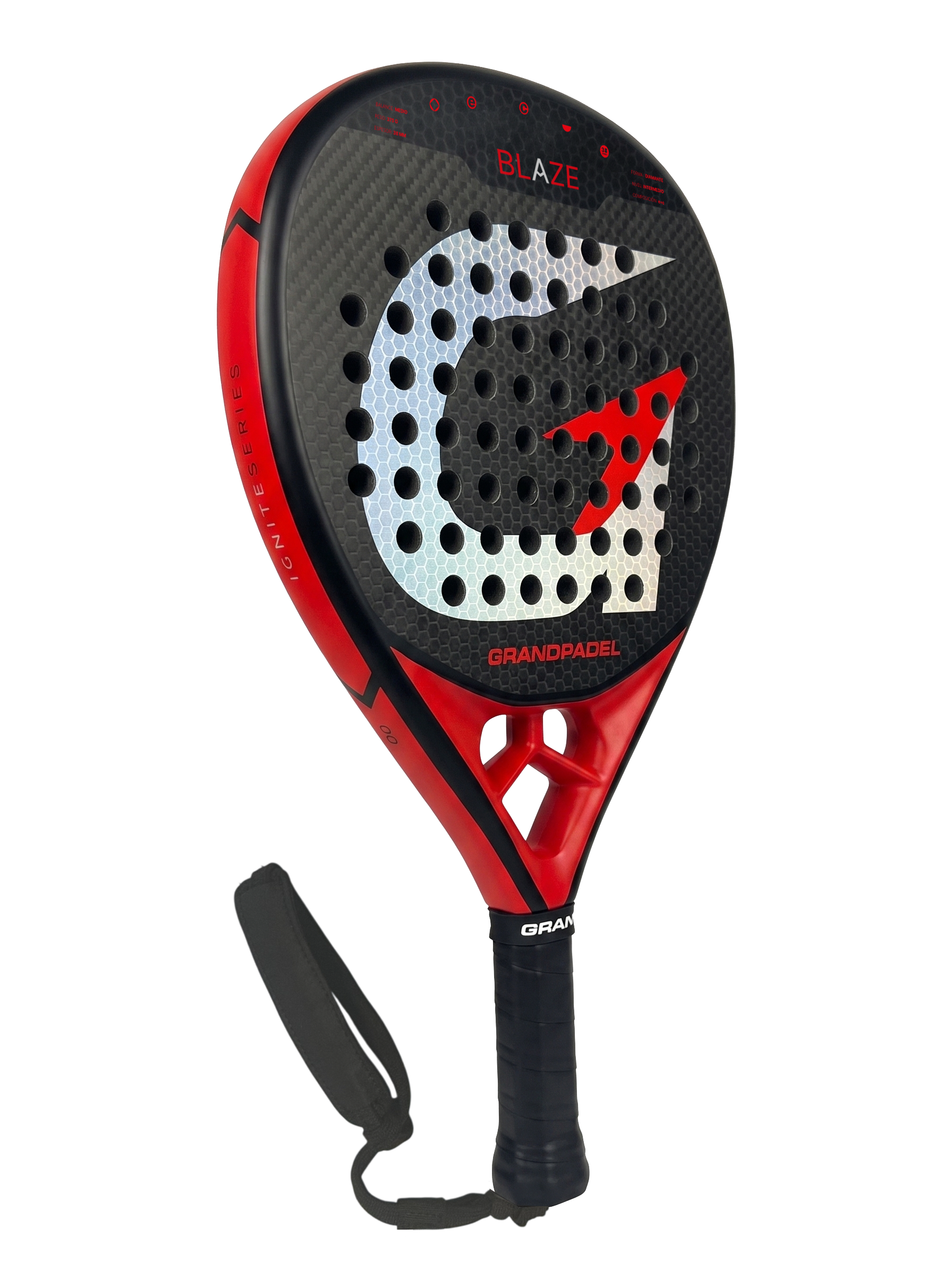 Grand Padel Blaze 3K — Paleta de control y potencia (PRECIO LANZAMIENTO SOLO 20 UNIDADES)